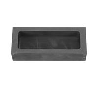 FOMIYES Graphite Crucible for Melting Gold and Silver 125×50×30mm Metal Casting Ingot Mold 1.2kg Jewelry Making Melting Dish Suitable for Metal Refining Projects