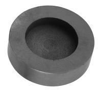 FOMIYES Graphite Crucible Round Shape 2.4ml Capacity with Wear Resistance and Extended Service Life for Metal Casting and Smelting for Laboratory Use