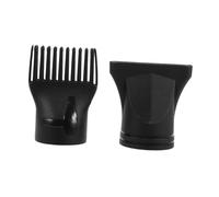 FOMIYES Hair Dryer Nozzle Attachment 2 Pack Diffuser Head for Blow Dryer Flat Comb Nozzles Salon Styling Tool