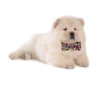 FOMIYES Halloween Dog Collar and Cat Collar for Party Use Adjustable Comfortable Black Cloth with Bow-knot Decor Design Festive Halloween Elements for Your Furry Friend