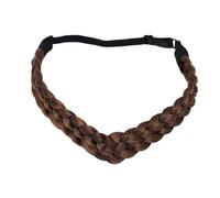 FOMIYES Handmade Braided Hair Headband Lightweight Party Headpiece for Women Chic Five-strand Braid Hair Accessory Elegant Decoration for Ladies