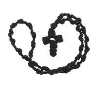 FOMIYES Handmade Prayer Necklace for Women and Men Cross Pendant Unique Design Versatile Religious Jewelry for Faith and Devotion