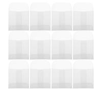 FOMIYES Hangtag Pouches 50Pcs Mini Envelopes 5X5Cm Semi-Sulphate Paper for Stamps Collecting Small Cards and Mini Party Greeting Packaging