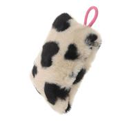 FOMIYES Heart Pattern Makeup Bag Portable Mini Coin Purse for Women Stylish Lipstick Holder Handbag Day Travel Carrying Bag