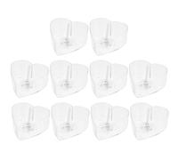 FOMIYES Heart Shaped Candle Making Jars with Plastic and Aluminum Containers Candle Holders with Wicks Kits and Scented Tealight Crafts