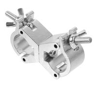 FOMIYES Heavy Duty Light Truss Clamp Aluminum Alloy Build for Stage Lighting and Dj Equipment Secure Double Ring Buckle for Stability