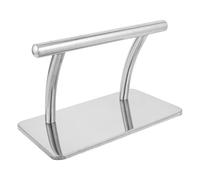 FOMIYES Heavy Duty Stainless Steel Footrest Salon Chair Barber Chair Pedal Replacement with Silver Finish for Professional Hairdressing Use