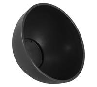 FOMIYES Hydroponic Planter Bowl 30cm Resin Lotus Pot for Water Plants, Decorative Dark Grey Stone Effect Water Lily Flower Pot for Indoor Gardening