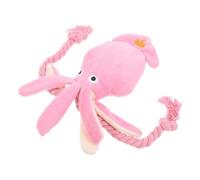 FOMIYES Interactive and Octopus Shaped Kitten Teething Plush Cat Chew Rope Attracts Attention Supports Teeth Cleaning for Indoor Cats and Kittens