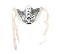 FOMIYES Irregular Mechanical Steampunk Half Face Mask for Men Women Detailed Punk Design Prom Accessory Halloween Cosplay Masquerade Festival Party Decoration