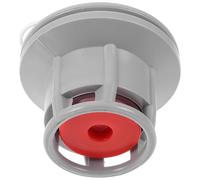 FOMIYES Kayak Inflatable Boat Valve TPU Mesh Air Cock Adapter Gray 8-Tooth Drain Plug for Raft Fishing Boat Accessories