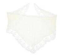 FOMIYES Lace Triangle Headscarf for Women Floral Kerchief Bandanna Versatile Headband Neck Scarf Wrist Accessory Comfortable Soft Fabric Elegant Lightweight Design