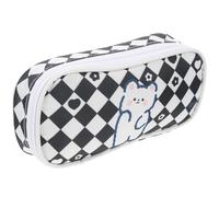 FOMIYES Large Capacity Cartoon Pencil Bag Made of Sturdy Polyester with Portable Design, a Decorative Stationery Bag and Adorable Pencil Holder for Artists at Graduation Party