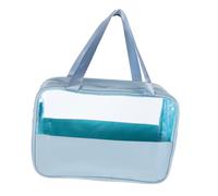 FOMIYES Large Capacity Splashproof Makeup Bag for Travel Portable Toiletry Organizer Pouch Stylish Patchwork Design Ample Space for for Women The Go