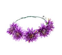 FOMIYES LED Glowing Garland Headband Decorative Hawaiian Style Hairband for Women for Parties and Festivals Easy to Wear Creative Design with Unique Visual Effect