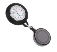 FOMIYES Lightweight Clip-on Nurse Pocket Watch with Quartz Movement and Silicone Case, Easy to Carry Fob Watch Designed for Students and Healthcare Professionals