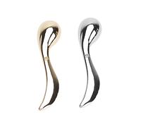 FOMIYES Lightweight Facial Massage Stick Makeup Scoops Zinc Alloy Eye Pick Sticks for Home Salon Beauty Treatments Random Color