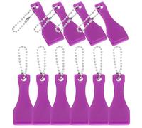 FOMIYES Lottery Tickets Scraper Tool Plastic Sticker Scraper Portable Scratch Off Tool for Lottery Cards Non-Scratch Design Easy to Use for Ticket Scratching