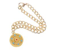 FOMIYES Luck Longevity Lock Pet Necklace Metal Pendant Charm for Dogs and Cats Stylish Protective Jewelry Accessory Easy to Clean Chinese Year Gift