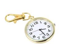 FOMIYES Luminous Arabic Numerals Pocket Watch Keychain Unisex Hanging Watch with Dial for Easy Night Reading Craftsmanship for Doctors Middle-Aged and Elderly Users
