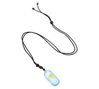 FOMIYES Luminous Jellyfish Pendant Necklace for Women Glow Dark Resin Ocean Jewelry Life Accessory for Halloween Parties Summer Beach and Coastal Themes