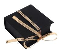 FOMIYES Luxury Black Folding Box with Magnetic Closure and Ribbon, Party Storage Paper Box with Lid for Mother’S Day, Wedding, and Valentine’S Day Packaging