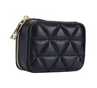 FOMIYES Makeup Storage Bag Portable Leather Bag for Women for Hiking Traveling Camping Parties