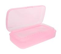FOMIYES Manicure Tool Sterilizer Tray Box Plastic Nail Art Tool Tray Removable Filter for Nail Technicians and Home Use