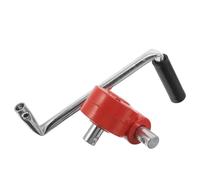 FOMIYES Manual Greenhouse Film Roll-up Crank Handle Replacement Kit - 2pcs Hand Crank Handle Repair Set for Agricultural Ventilation and Greenhouse Film Rolling