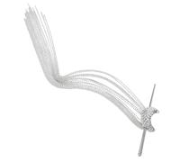 FOMIYES Metal Hair Sticks: Long Chain Tassel Hair Chopsticks Metal Hairpin Vintage Headwear for Women Girls Hairstyle Accessories
