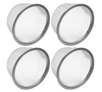 FOMIYES Metal Tea Infuser 4 Pack Stainless Steel Practical Tea Filter Holes for Brewing in Kitchen and Dining