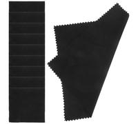 FOMIYES Microfiber Cleaning Cloths Lint-free Polishing and Cleaning Cloths for Musical Instruments 12pcs Guitar Violin Piano Trumpet Suitable for Delicate