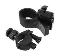 FOMIYES Microphone Clip Holder Adjustable Clamp Black Plastic Metal 6.50x3.78x2.24in Live Streaming Stand Accessories for Desktop Mic Stand Clamps and Interviews