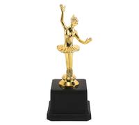 FOMIYES Mini Dance Trophies Ballet Dance Trophy for Adults Lightweight Gold Plastic Cup 9.5" X 2.8" Lasting Motivation and Safe Transport and Team Celebrations