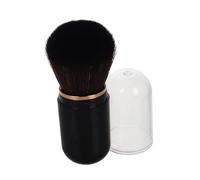 FOMIYES Mini Powder Brush Retractable Travel Makeup Brush Soft Bristles for Application