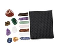 FOMIYES Multi Function Amethyst Crystal Pillars Portable Hexagonal Chakra Stones for Yoga Meditation Natural Gemstones Danish Pastel Decor Irregular Shape