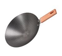 FOMIYES Multi-Function Cooking Pot Small Wok Pan Heat Insulated Handle Suitable for Kitchen and Camping