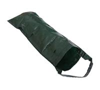 FOMIYES Multi-hole Green Pe Hanging Plant Bag Vertical Grow Planter Container for Strawberry Cultivation, 10-pocket Gardening Planting Bag, Wall-mounted Plant Growth Organizer