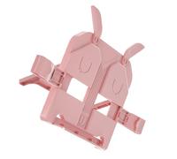 FOMIYES Multifunctional Reading Stand Book Holder with Adjustable Angle Portable Tablet and Phone Stand Document Display Rack for Students Office Use, Pink