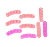 FOMIYES Nail Practice Stand Holder Salon Nail Art Stands 9 Pieces for Women Girls Easy Pick Place Random Color