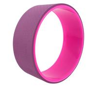 FOMIYES Non-slip Yoga Wheel for Back Stretching and Spine Decompression, Plastic Exercise Roller Wheel with Posture Correction Support and Ergonomic Spine Mobility for Beginner Yoga