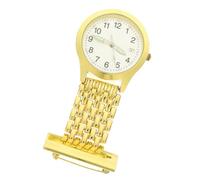FOMIYES Nurse Pocket Watch Dual Calendar Practical Clip Watch for Nursing Professionals Face Design for Easy Reading