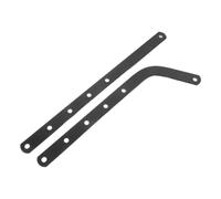 FOMIYES Operator Steel, with Installation Anti-Oxidation Easy Coating 2pcs Curved Arm Replacement Galvanized for Opener Systems Garage Door Basement Villa
