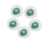 FOMIYES Outdoor Gas Lantern Mantles 5Pcs, Densely Woven Three-Layer Mesh with Double-Clamp Design, Tubular Lampshades for Camping and Hiking Lanterns