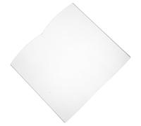 FOMIYES Page Holder Book Weight Fan Shape Acrylic Paperweight for Office Desk Reading and Workbook Use 210X185Mm