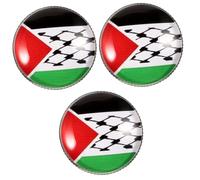 FOMIYES Palestine Flag Brooch Pin Metal Patriotic Badge for Clothes Unique Design Lapel Pin for Suit Shirt Hat Craftsmanship present for Personal Style