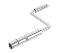 FOMIYES Patient Care Crank Accessory Bed Crank Handle Precise Height Adjustment Quick Bed Height Modifications Ergonomic Compact Stainless Steel Metal Grip in Crowded Settings