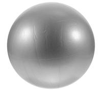 FOMIYES Pilates Yoga Ball 25cm Silver Grey Pvc Core Gym Exercise Ball for Home Workout, Pregnancy Fitness, Balance Training and ’s Gym Accessory