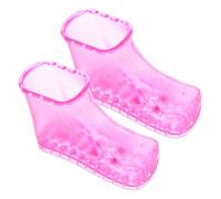 FOMIYES Pink Foot Bath Basin for Soaking Feet High Tub Pedicure Bucket Magnet 16.5cm Small Size for Home