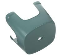FOMIYES Plastic Foot Stool for Bathroom and Toilet, Small Green Non-Slip Step Stool for Adults and, Lightweight Footstool for Shower, Office, and Training Use